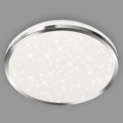 Acorus LED-loftslampe, IP44, stjernedekor, Ø 28 cm
