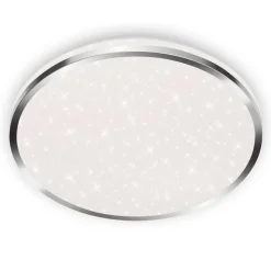 Acorus LED-loftslampe, IP44, stjernedekor, Ø 33 cm