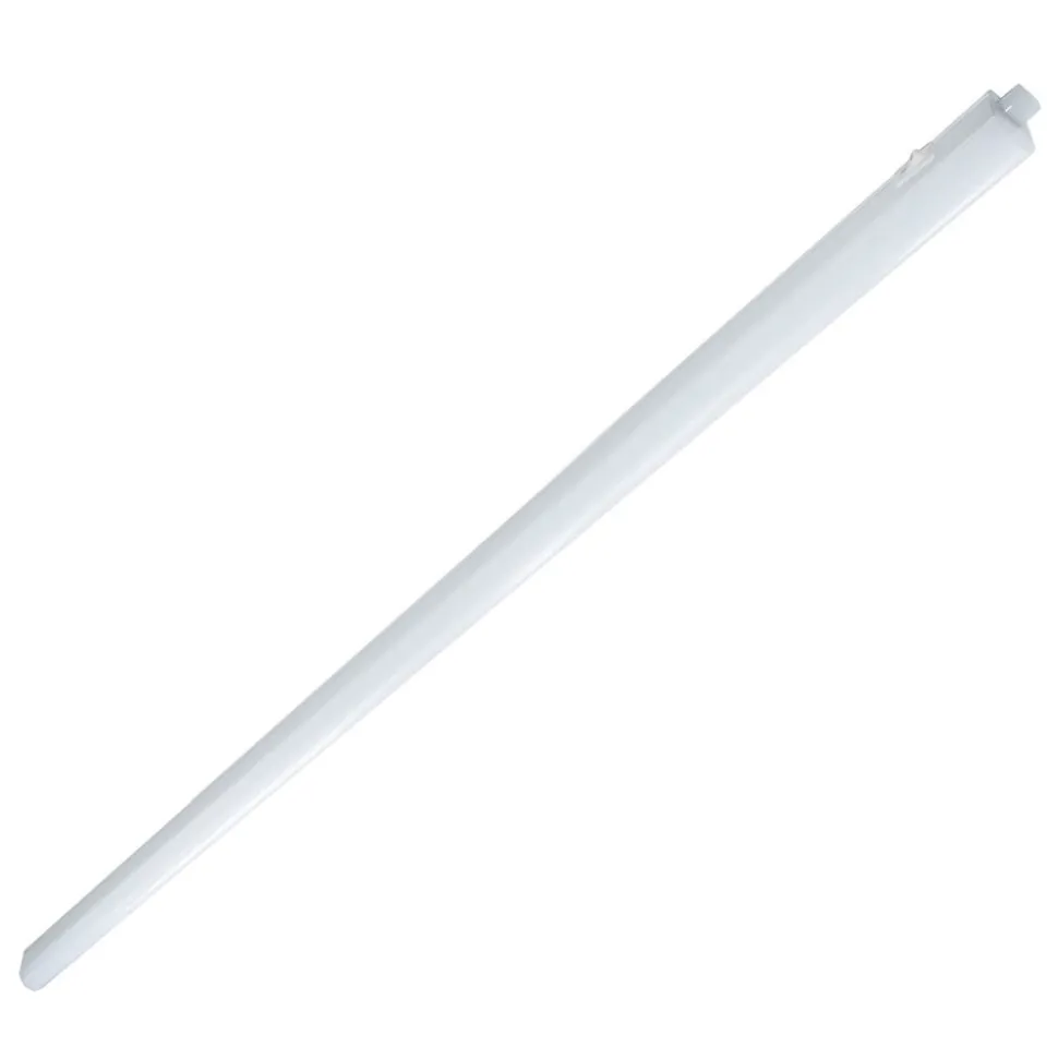 Aflang LED underskabsbelysning Eckenheim i hvid