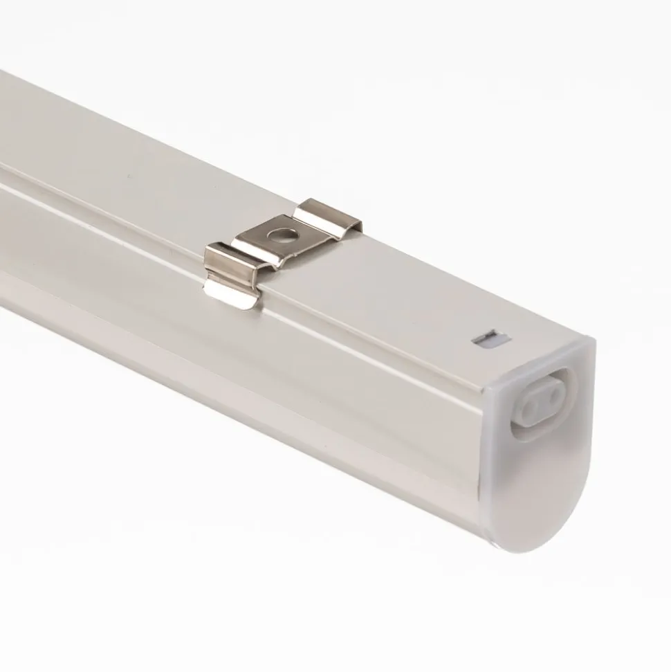 Aflang LED underskabsbelysning Eckenheim i hvid