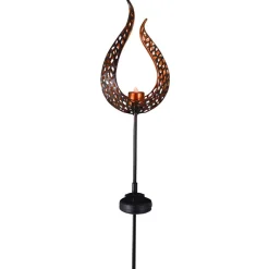 Aideen dekorativ LED solcellelampe med jordspyd
