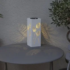 Albaleaf LED-solcellelampe, 2 mulige anvendelser