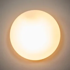 Alba loftlampe af opalt glas, Ø 25 cm