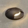 Aldo 2L LED indbygningslampe, sort/klar 3.000 K
