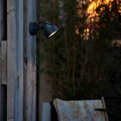 Alfa - bøjelig udendørs LED-vægspot, IP65