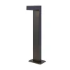 Aliar LED-gadelampe, sort
