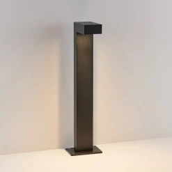 Aliar LED-gadelampe, sort