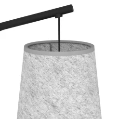 Alsager gulvlampe med skærm af filt