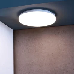 Altais LED-loftslampe, IP54, Ø 28 cm