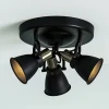 Alton loftlampe i sort, justerbare spot