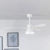 Amelia Cone loftventilator med LED-lampe, hvid