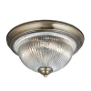 American Diner loftlampe IP44, antik messing