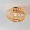 Amsfield loftlampe af bambus, oval