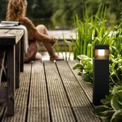 Anderledes designet LED sokkellampe Parterre