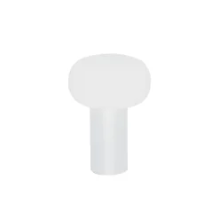 Antibes LED-bordlampe, IP54, batteri, RGBW, hvid