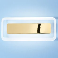 Antille LED-væglampe, gylden, 31,4 cm