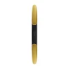 Apodis LED-væglampe, sort/guld, højde 80 cm, metal dæmpbar