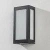 Aqua Rain udendørs LED-væglampe, sensor, antracit