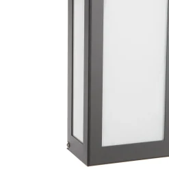 Aqua Rain udendørs LED-væglampe, sensor, antracit