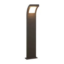 Arcchio Advik LED-vejlampe, 100 cm, antracit, metal, IP65