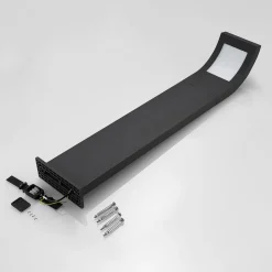 Arcchio Advik LED-vejlampe, 100 cm, antracit, metal, IP65