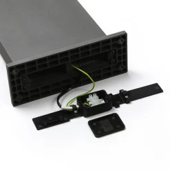 Arcchio Advik LED-vejlampe, 60 cm, antracit, sensor, IP54