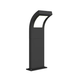 Arcchio Advik LED-vejlampe, IP65, 60 cm, antracit, metal