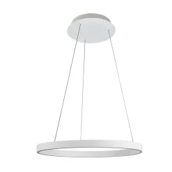 Arcchio Answin LED-hængelampe 52,8 W sølv