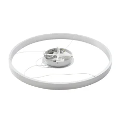 Arcchio Answin LED-hængelampe 52,8 W sølv