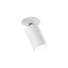 Arcchio Davin indbygningsspot, cylinder, hvidt