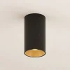 Arcchio Downlight Brinja, sort, metal, Ø 6 cm, rund, GU10