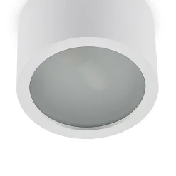 Arcchio downlight Nieva, G9, hvid, rund, Ø 10cm, metal