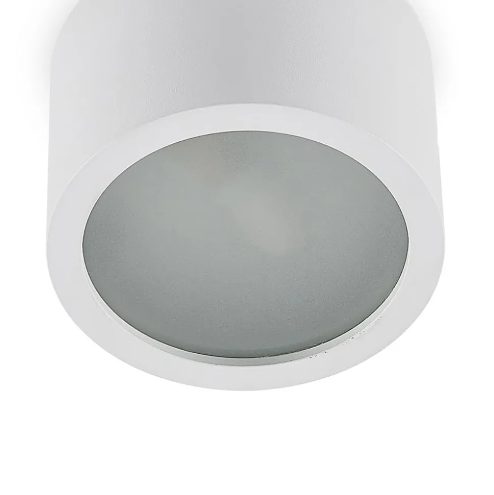 Arcchio downlight Nieva, G9, hvid, rund, Ø 10cm, metal