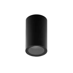 Arcchio downlight Olivir, sort, metal, Ø 6cm, GU10, IP44