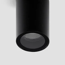Arcchio downlight Olivir, sort, metal, Ø 6cm, GU10, IP44