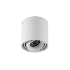 Arcchio downlight Walza, hvid, metal, Ø 9,3 cm, GU10