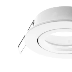 Arcchio downlight Zyron, hvid, Ø 8,2 cm