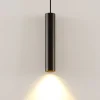 Arcchio Ejona pendellampe, højde 35 cm, sort, aluminium