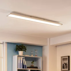 Arcchio Enora LED-panel, 3000lm, hvid, metal, 119,5 cm