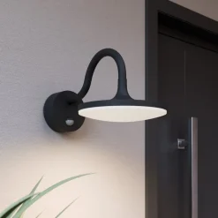 Arcchio Fineria udendørs LED-væglampe med sensor