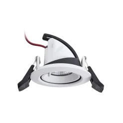 Arcchio Harcos LED-downlight, hvid, Ø 8 cm, 4.000K