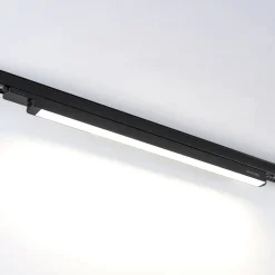 Arcchio Harlow LED-skinnelampe, sort, 69 cm, 4.000 K