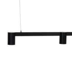 Arcchio hængelampe Brinja, sort, 90 cm, 3 lyskilder, GU10