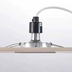 Arcchio indbygget loftspot Sophia, aluminium, kantet