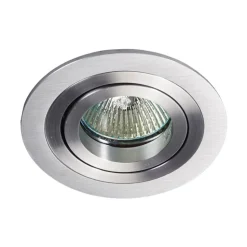 Arcchio indbygget loftspot Sophia, aluminium, rund
