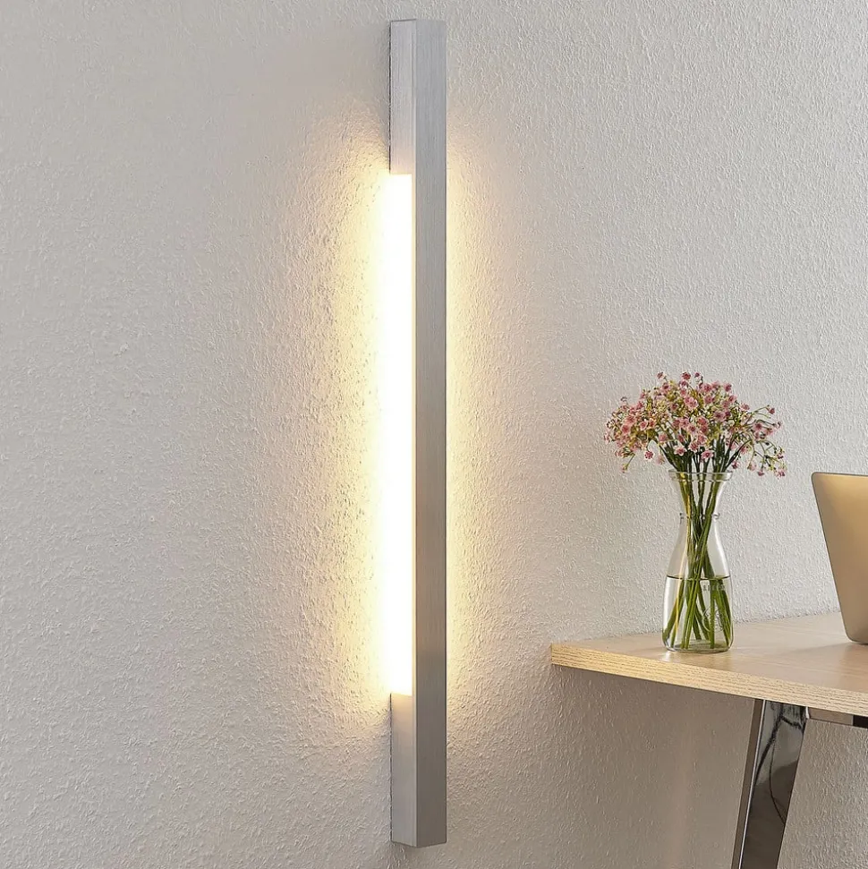Arcchio Ivano LED-væglampe, 91 cm, alu