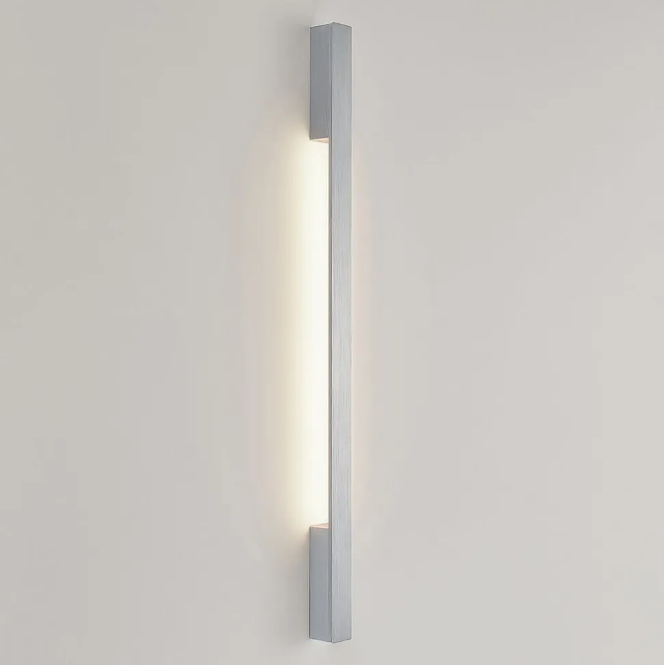 Arcchio Ivano LED-væglampe, 91 cm, alu