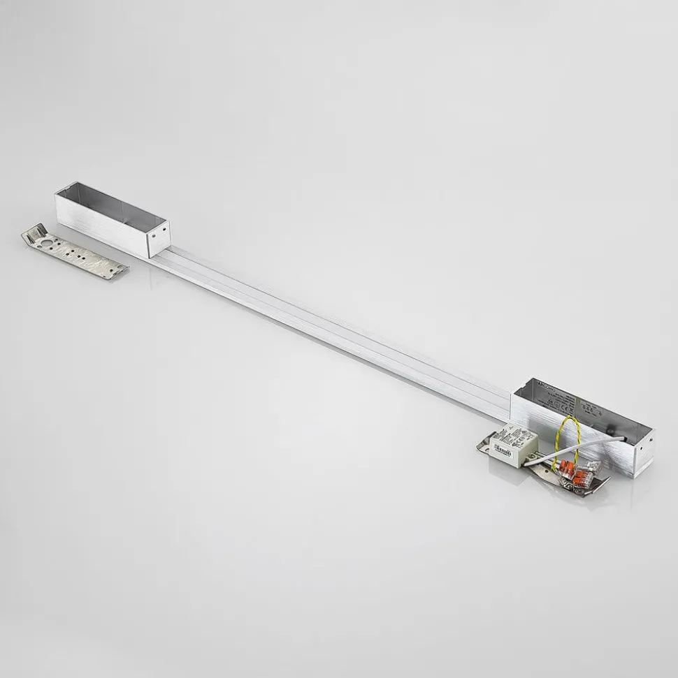 Arcchio Ivano LED-væglampe, 91 cm, alu