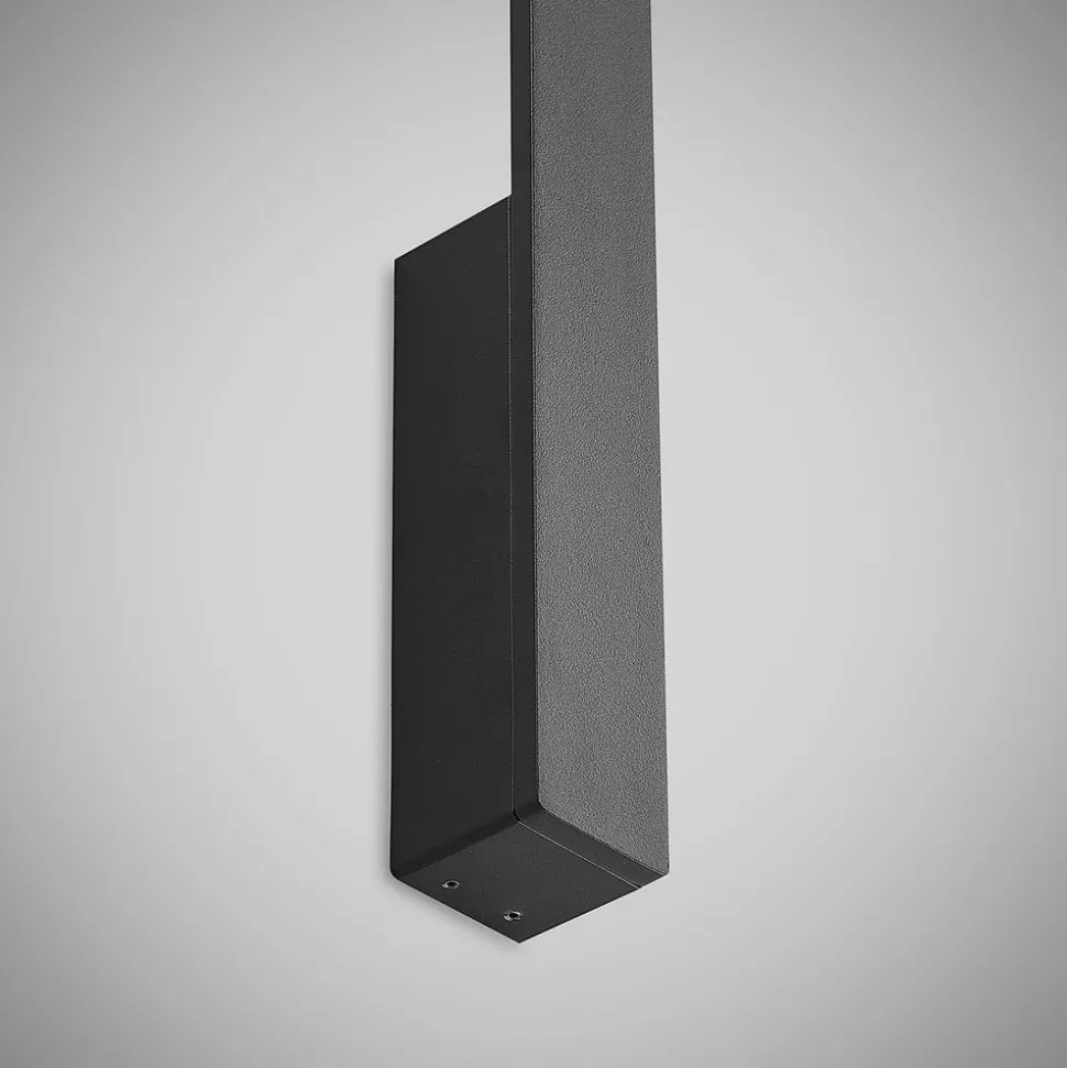 Arcchio Ivano LED-væglampe, 130 cm, sort