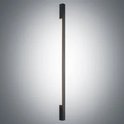 Arcchio Ivano LED-væglampe, 130 cm, sort